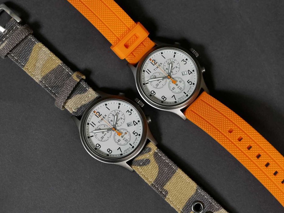 Timex Expedition Tw2R67300 с хронографом и с подсветкой Indiglo