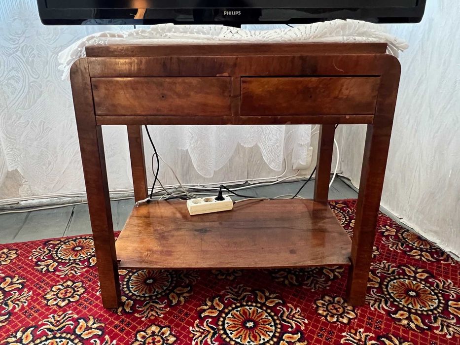 Konsola, szafka TV, komoda - PRL lite drewno