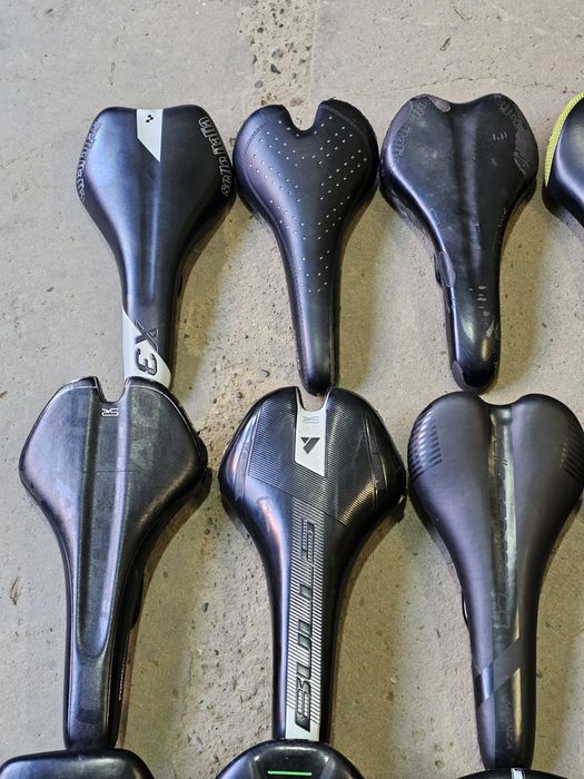Сідак, сидіння Bontrager, Selle Italia, Fizic, Syncros,Specialized