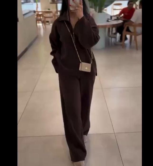 Костюм ангора рубчик