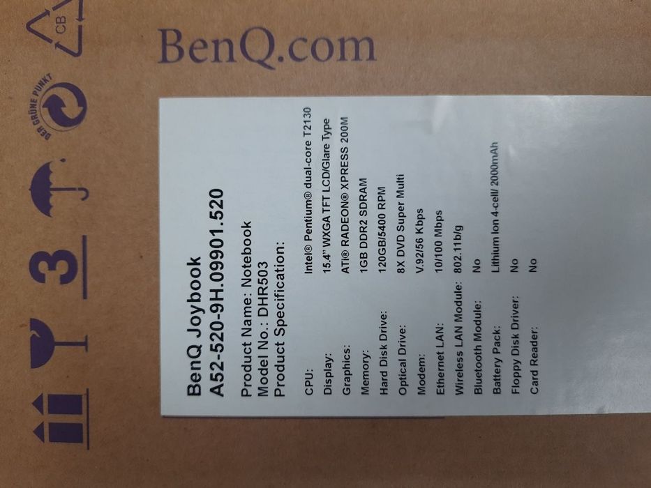 Ноутбук     BenQ