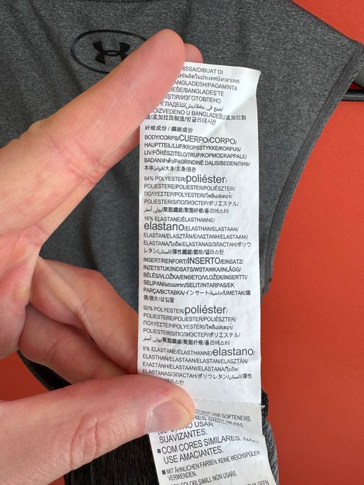 UNDER ARMOUR COMPRESSION Оригінал чоловіча спортивна майка футболка безрукавка розмір S