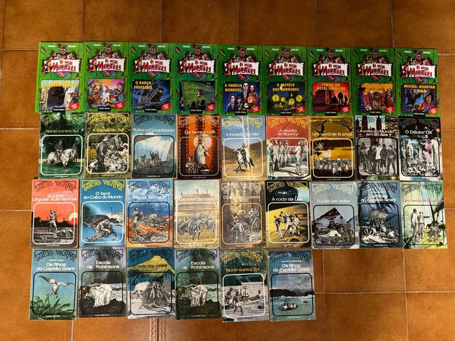 Vendo conjunto de 200+ livros (1-8)