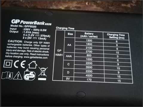 carregador inteligente pilhas nimh