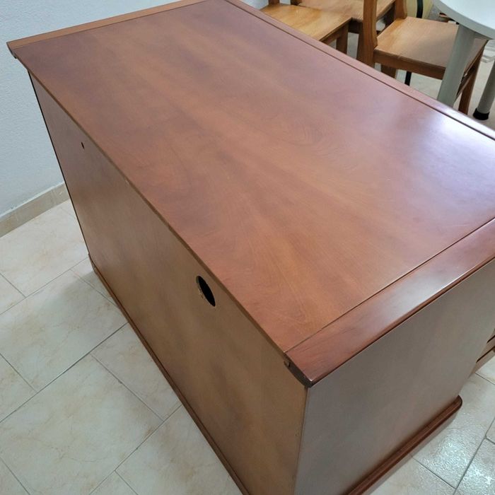 Secretária para PC - Madeira Mogno