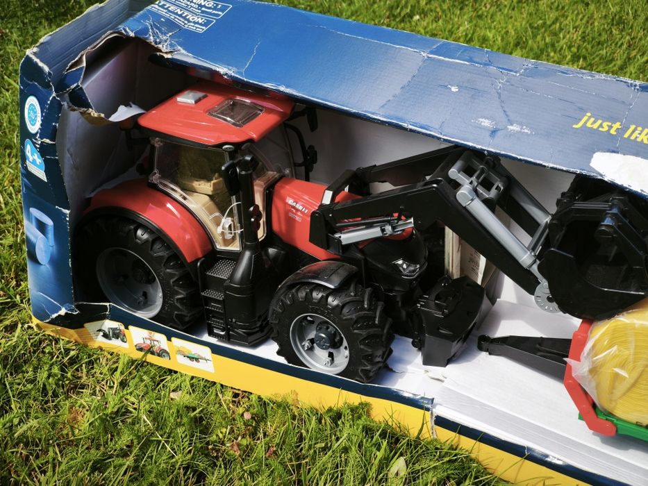 Traktor z przyczepą 1:16 bruder NOWY