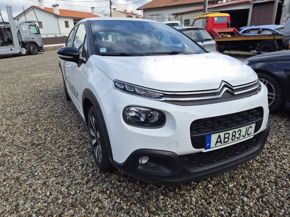Citroen c3 salvado C/pedais escola condução
