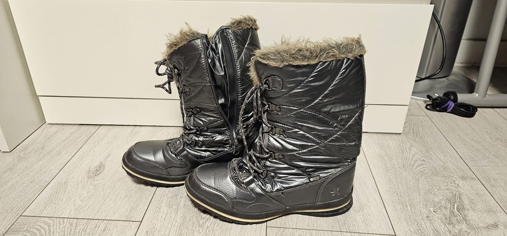 Everest buty zimowe damskie rozmiar 39 wkładka 24,5cm stan bardzo dobr