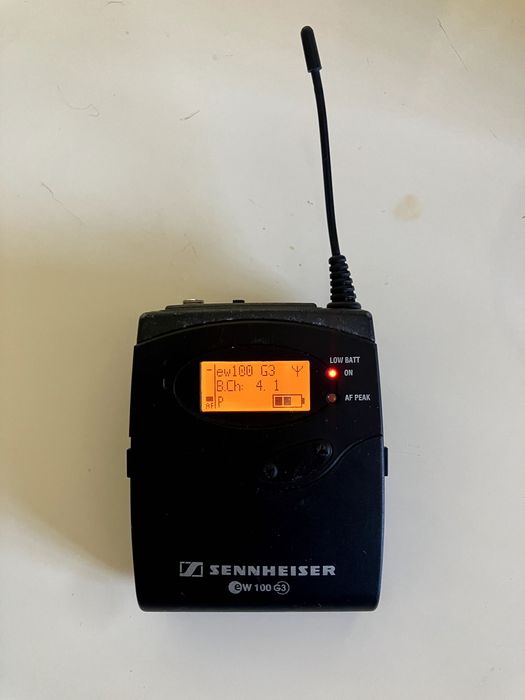 Sistema Wireless Sennheiser EW100 G3