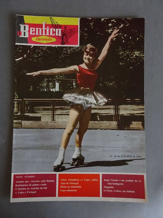 Revista O Benfica Ilustrado nº 95 ano 1965