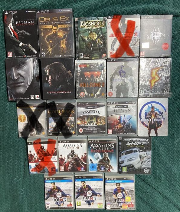 Ps3. Ігри Playstation 3 Limited edition / Steelbook