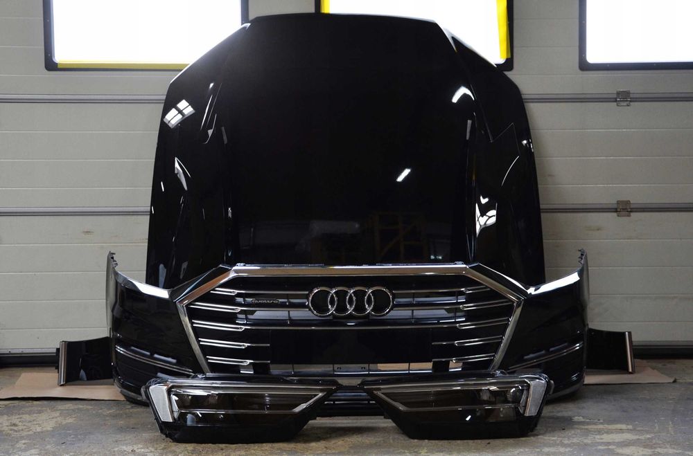 AUDI A8 D5 Бампер передний рестайл дорестайл