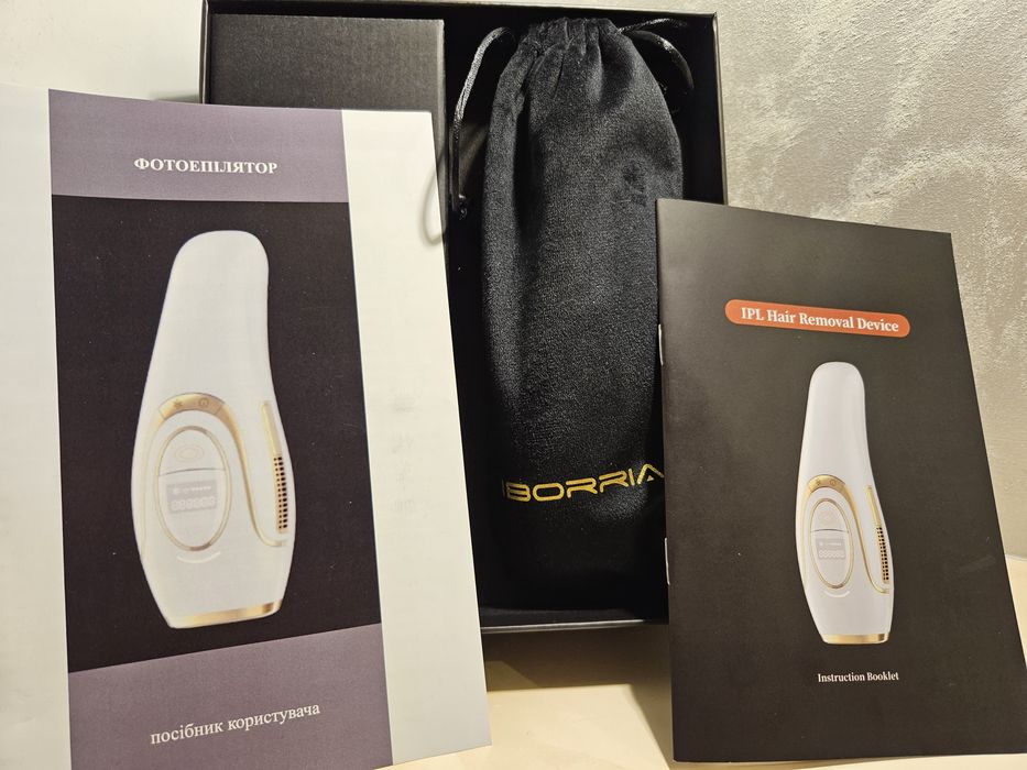 Фотоепілятор для тіла ніг рук обличчя зони бікіні IBBORIA (BR223)