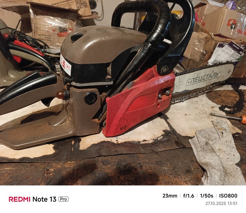 Бензопилка легко вживана