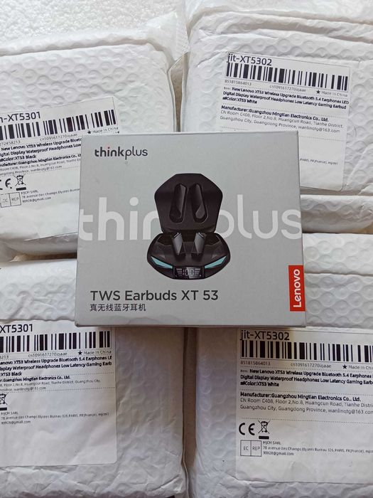Auriculares/Fones Lenovo XT53 | Bluetooth 5.4 + Som Equilibrado [Novo/Selado]