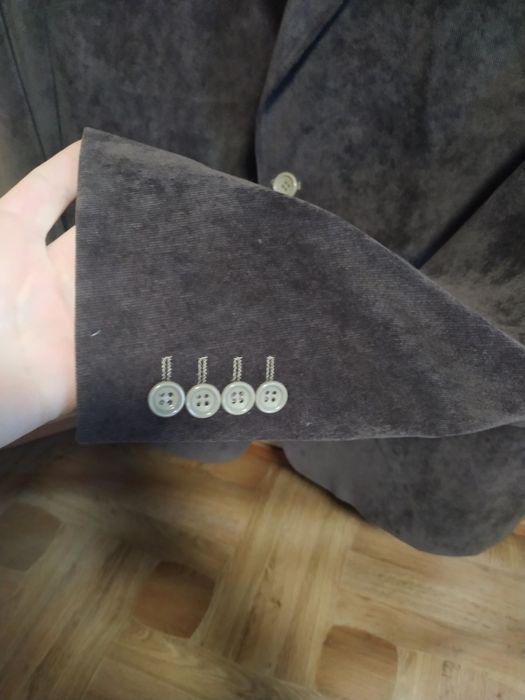 Чоловічий піджак вельветовий 58/52