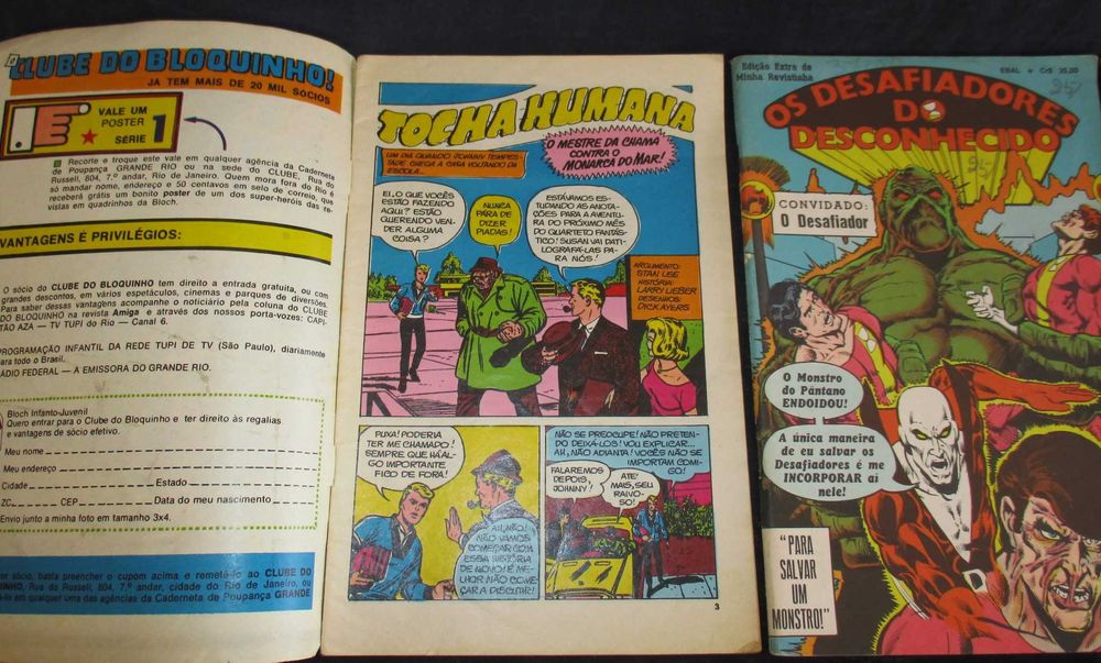 Livros Banda Desenhada BD EBAL Bloch