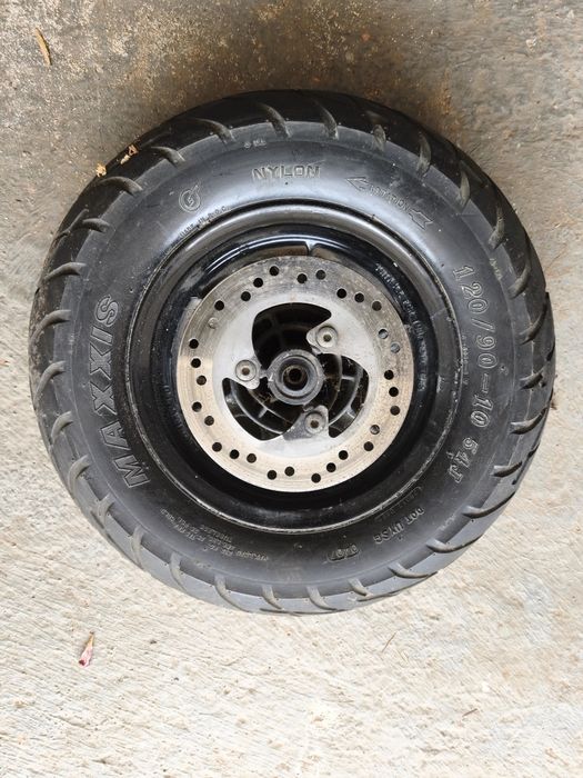 Plásticos e jantes bws