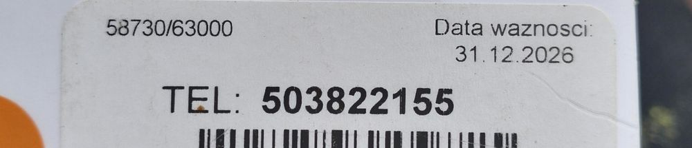 Złoty  503 822 155