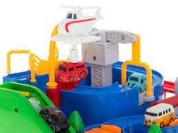 Tor Przeszkód Interaktywny z Autkami Manipulacyjny Auta Logiczny