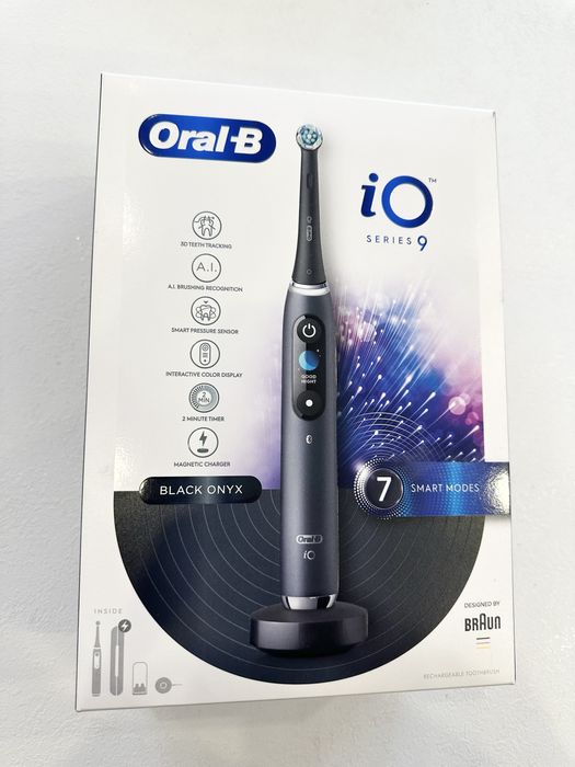 Електрична зубна щітка Oral-B iO Серія 9 Black Onyx Нова запакована