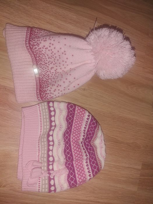 Kurtka zimowa z futerkiem 86 92 czapka