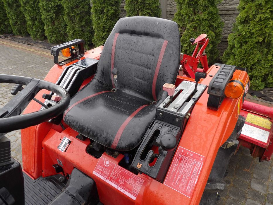 YANMAR F 165 4x4 mini traktor glebogryzarka kubota iseki hako