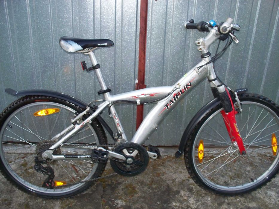 rower dziecięcy 24" - aluminiowy