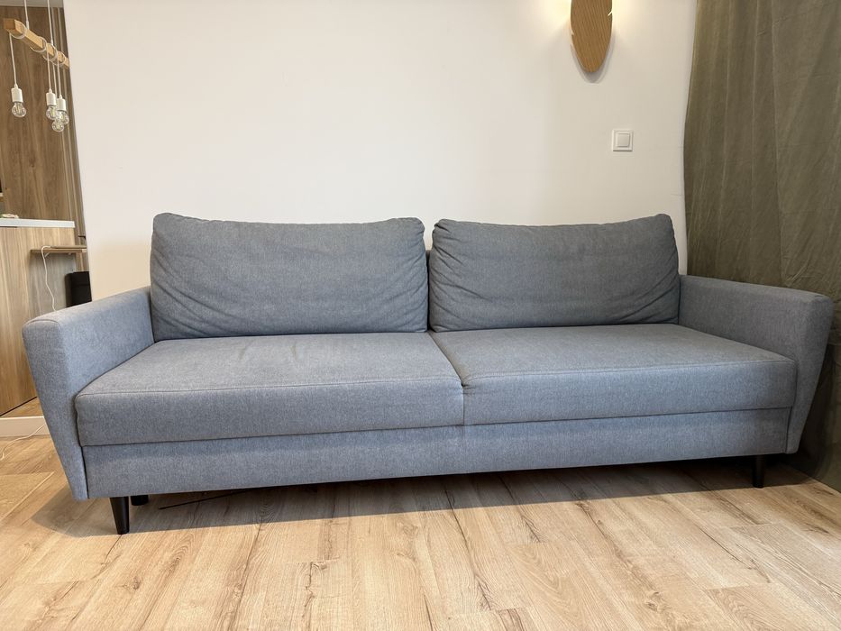 Sofa VAMOS (Agata Meble) – Stan Idealny! Welwet, Funkcja Spania