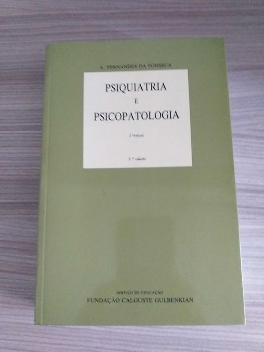 Livro  de  psiquiatria e psicopatologia