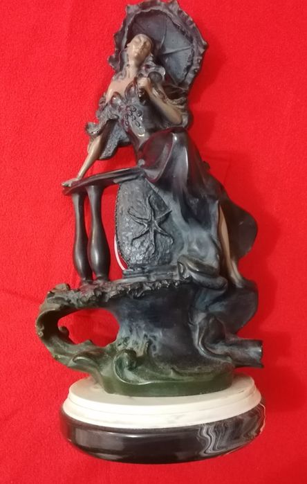 Estatueta marfinite 41 cms