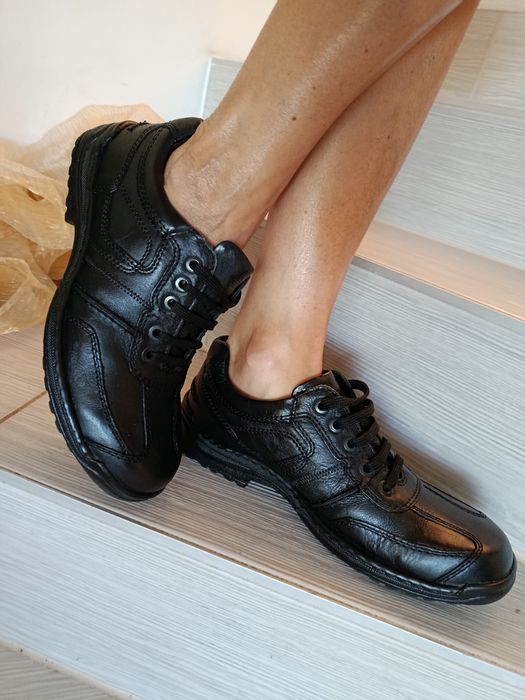 Buty męskie skórzane Falcon 42 Nowe