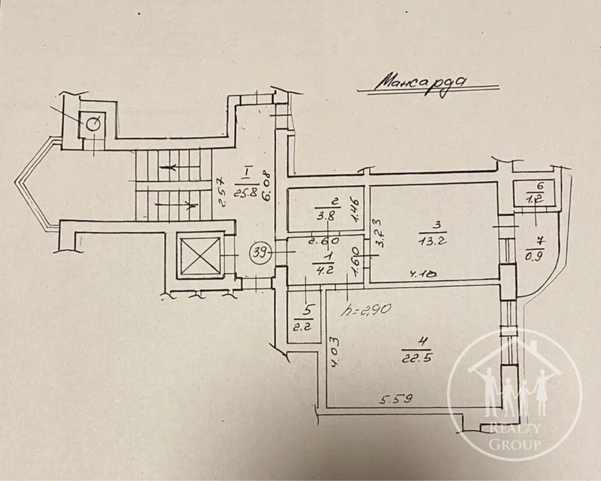 Многокомнатная квартира по адресу ул. Соняшникова (площадь 134 м²) - Atlanta.ua - фото 20