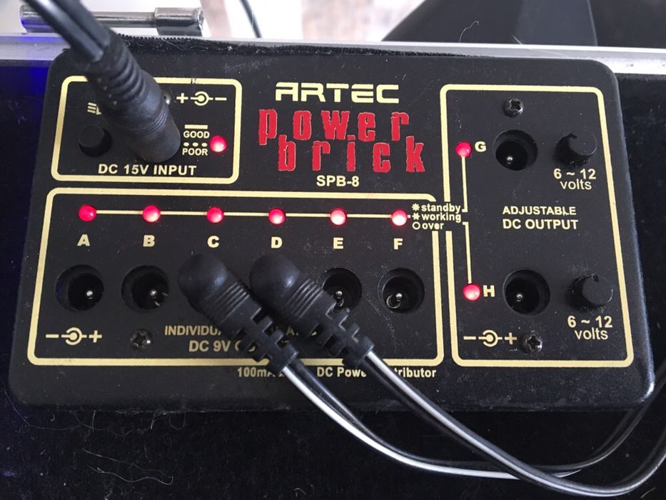 Pedais guitarra Mesa Boogie, Mission Engenering, HBE Korg Line6