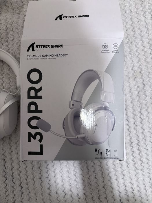 Sluchawki bezprzewodowe | Attack Shark L30 Pro