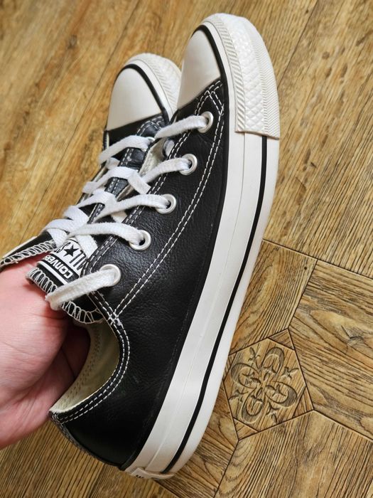 Converse All star шкіряні чорні оригінал 36.5 23см