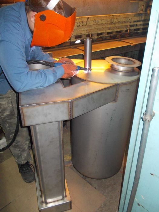 Теплообмінник для малярної фарбувальної камери під пальник на дизелі