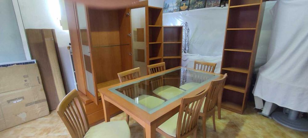 mobilia de sala moderna madeira maciça