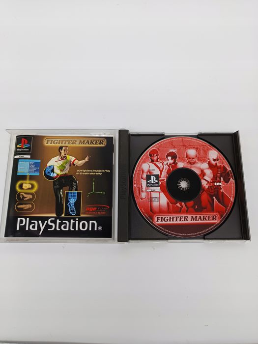 fighter maker playstation (psx) pudełkowa