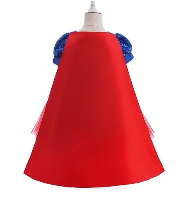 Fantasias Supermulher Infantil – 4/5/ Anos (110cm) e 6/7 (130cm) Novo