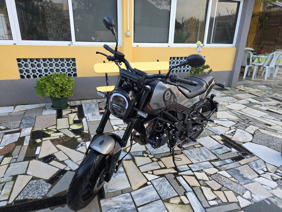 Benelli Leoncino 125 | ~13500km reais | Reparação comprovada
