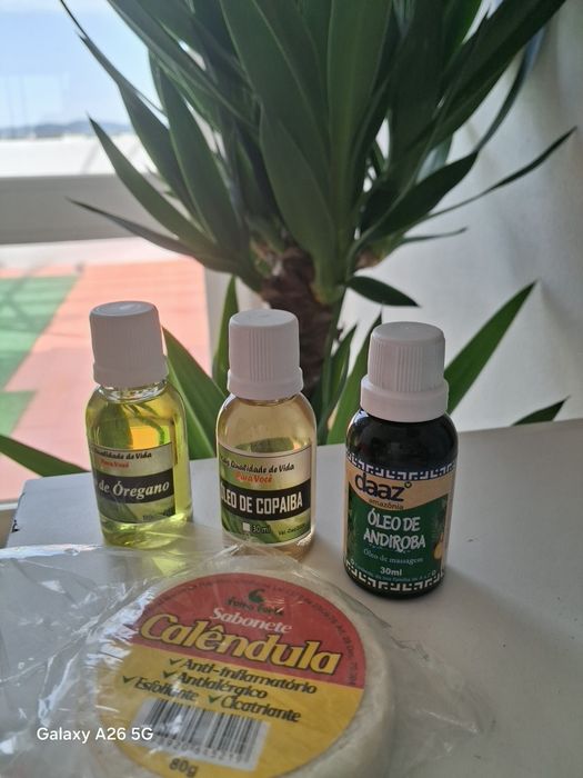 Oleos amazonicos puro para sarna psoríase