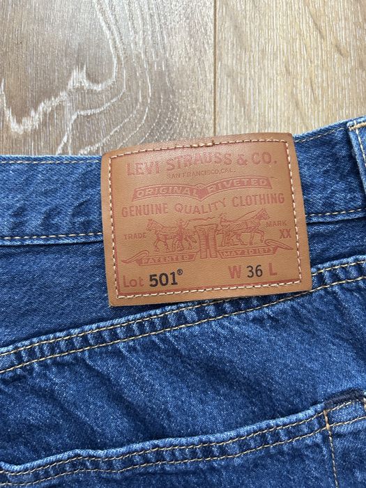 Легкі шорти levis 501 денім