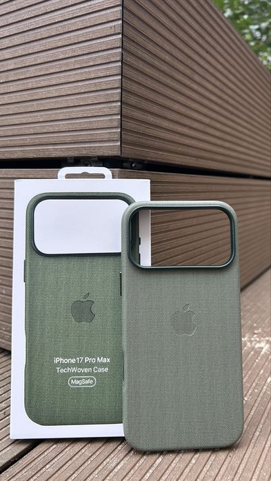 Etui z tkaniny TechWoven z MagSafe do iPhone’a 17 Pro Max Green