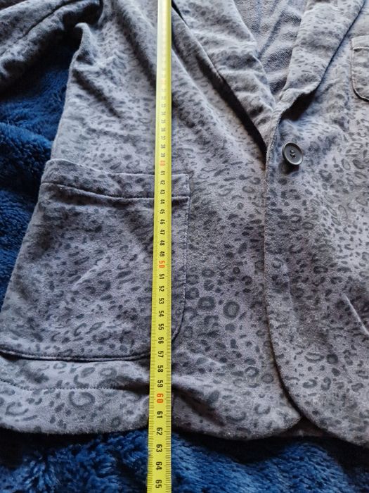 Luźna marynarka / blazer oversize w panterkę L