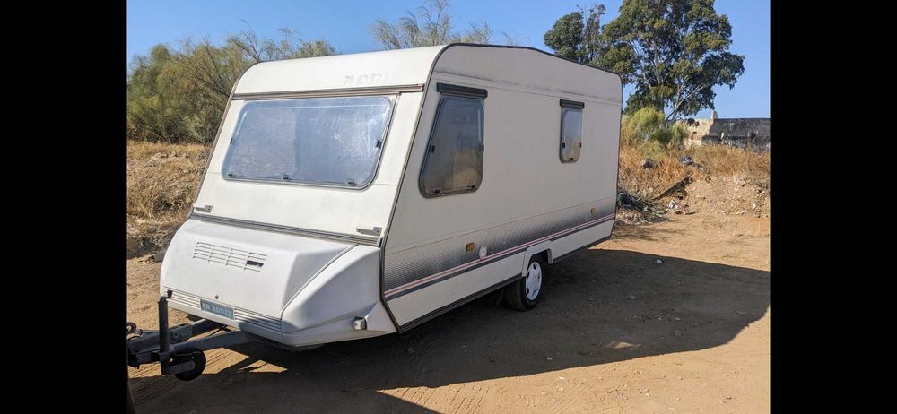 Adria Optima 4 berth caravan ,with full awning .