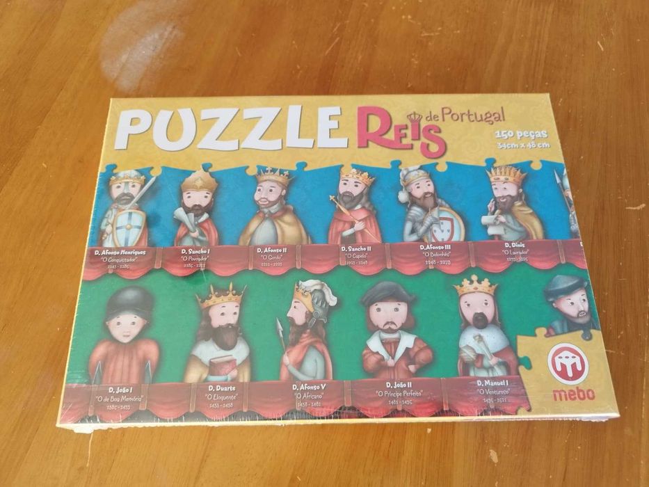 Puzzle Reis de Portugal - 150 Peças