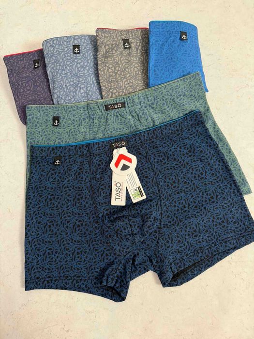 Мужские трусы боксеры TASO бамбук, хлопок, модал