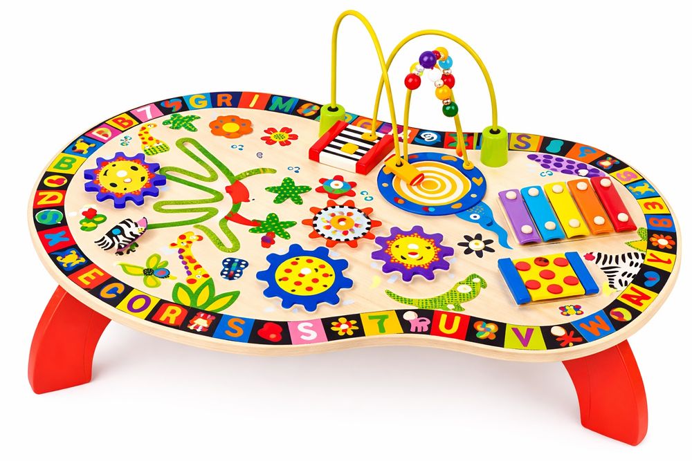 Розвиваючий музичний столик Alex jr sound and play busy table