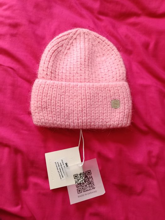 Шапка розмова на флісі для дівчинки